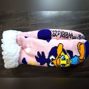Disney Kids Looney Tunes Slippers Socks with grip- one size